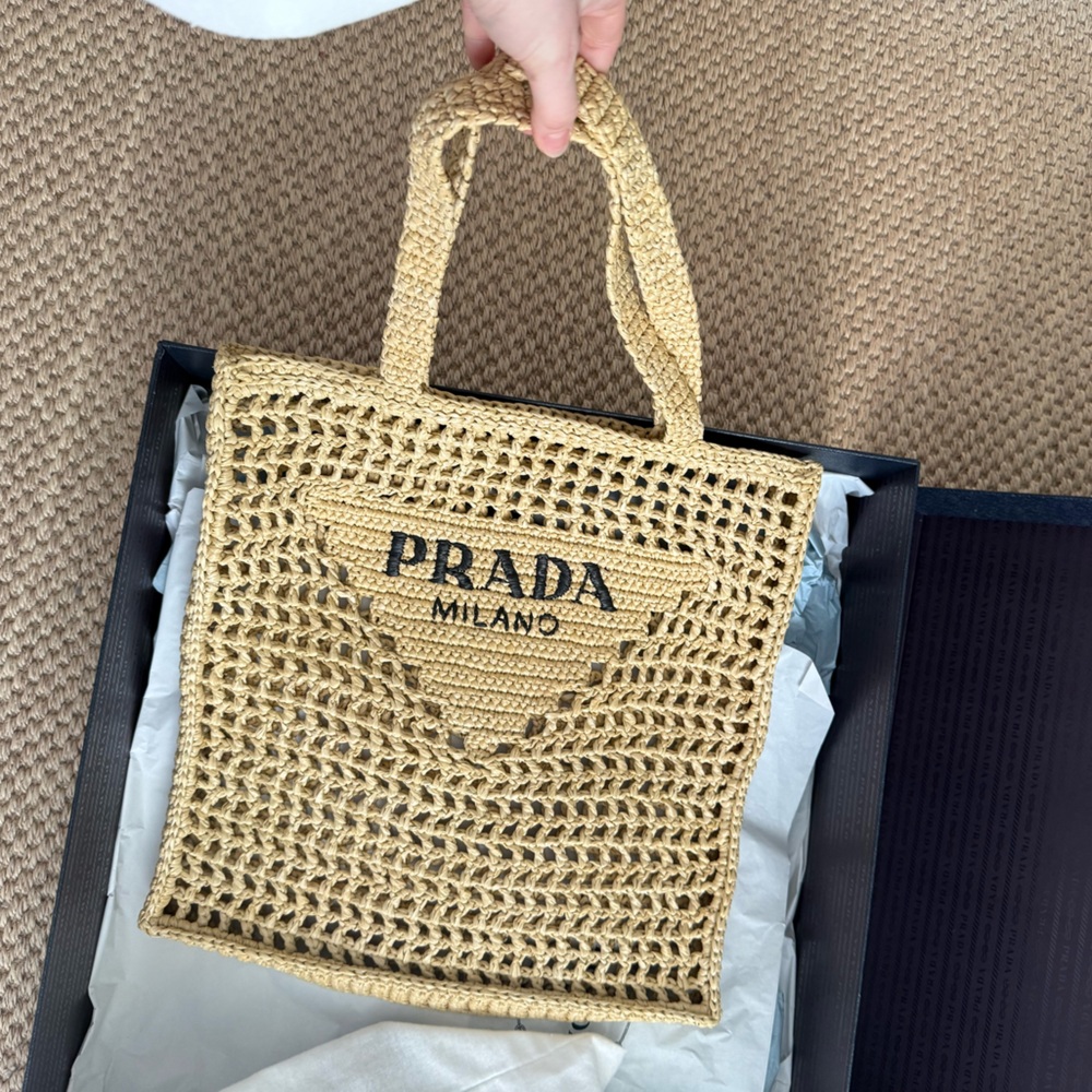 Prada Crochet Tote Bag - Picture 6 of 7